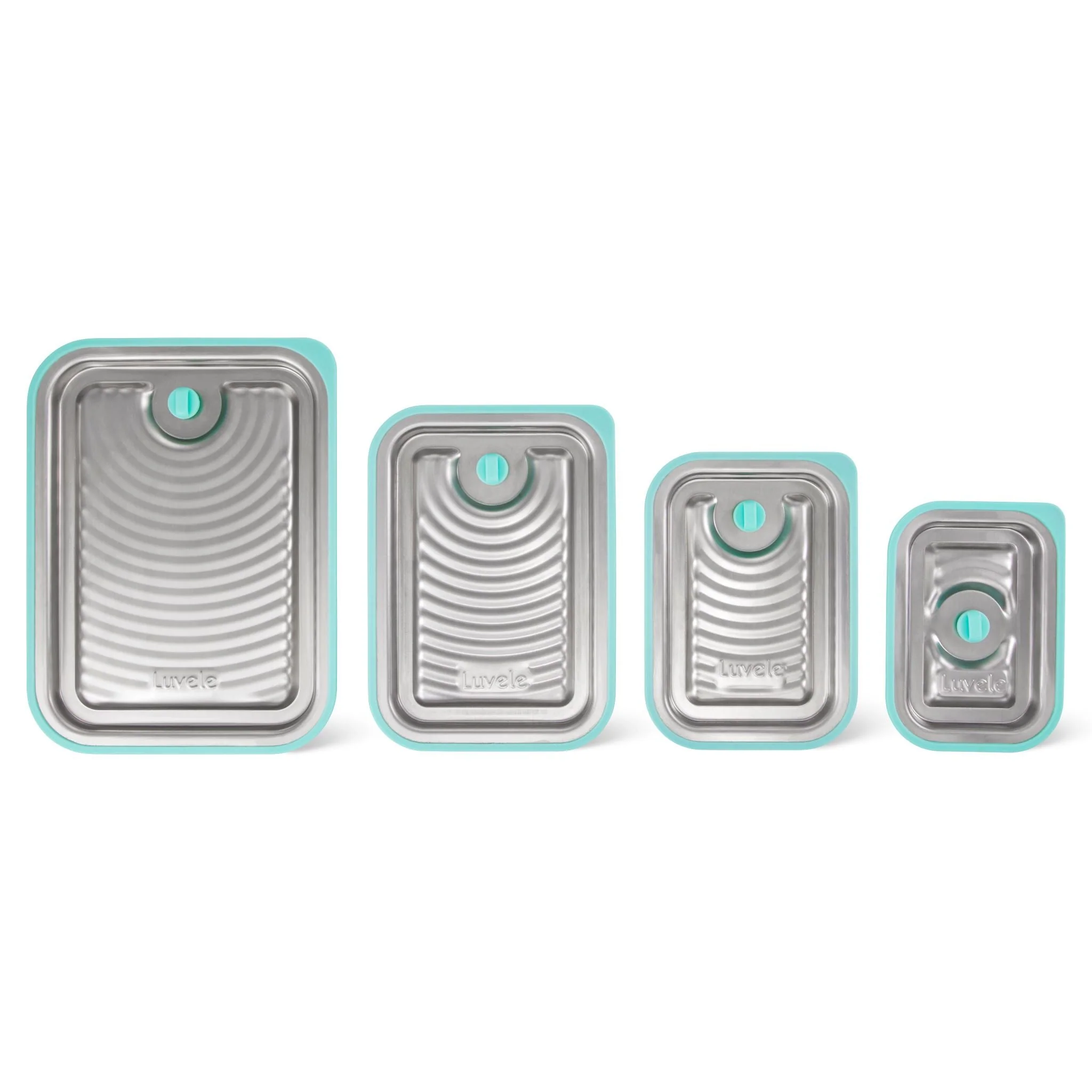 LUVELE FRESH VACUUM CONTAINER | FOUR PIECE SET WITH HAND PUMP - Image 4